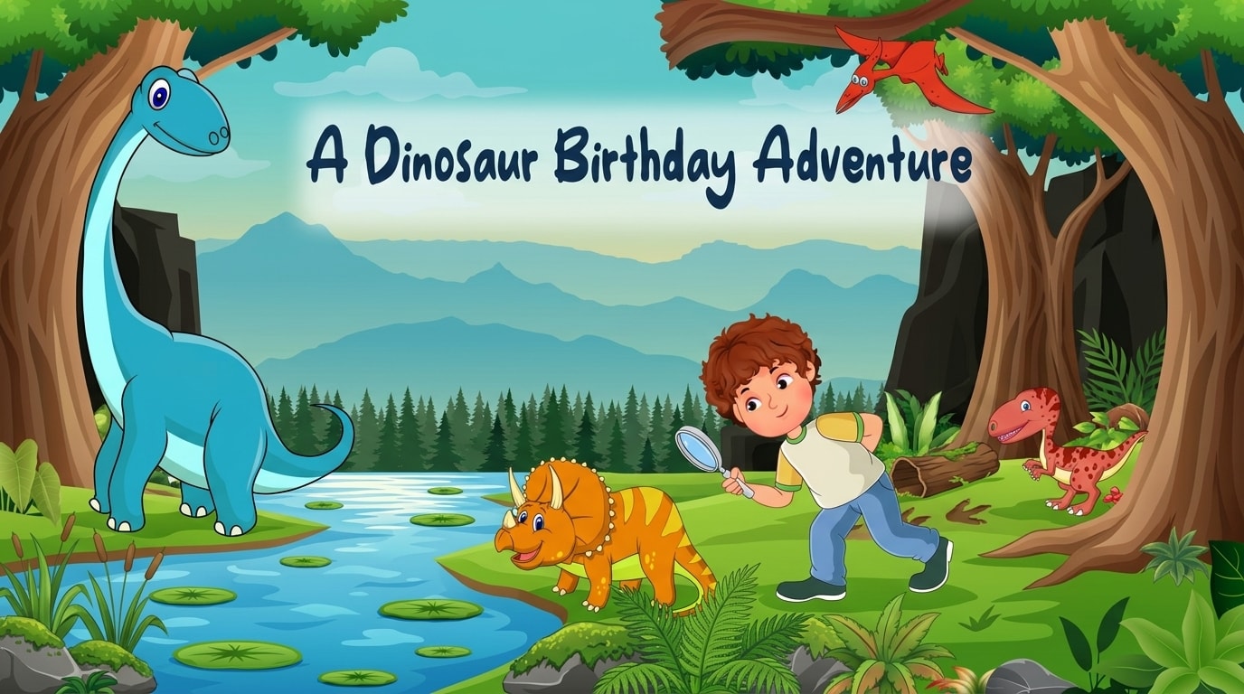 A Dinosaur Birthday Adventure